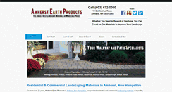 Desktop Screenshot of amherstearthproducts.com